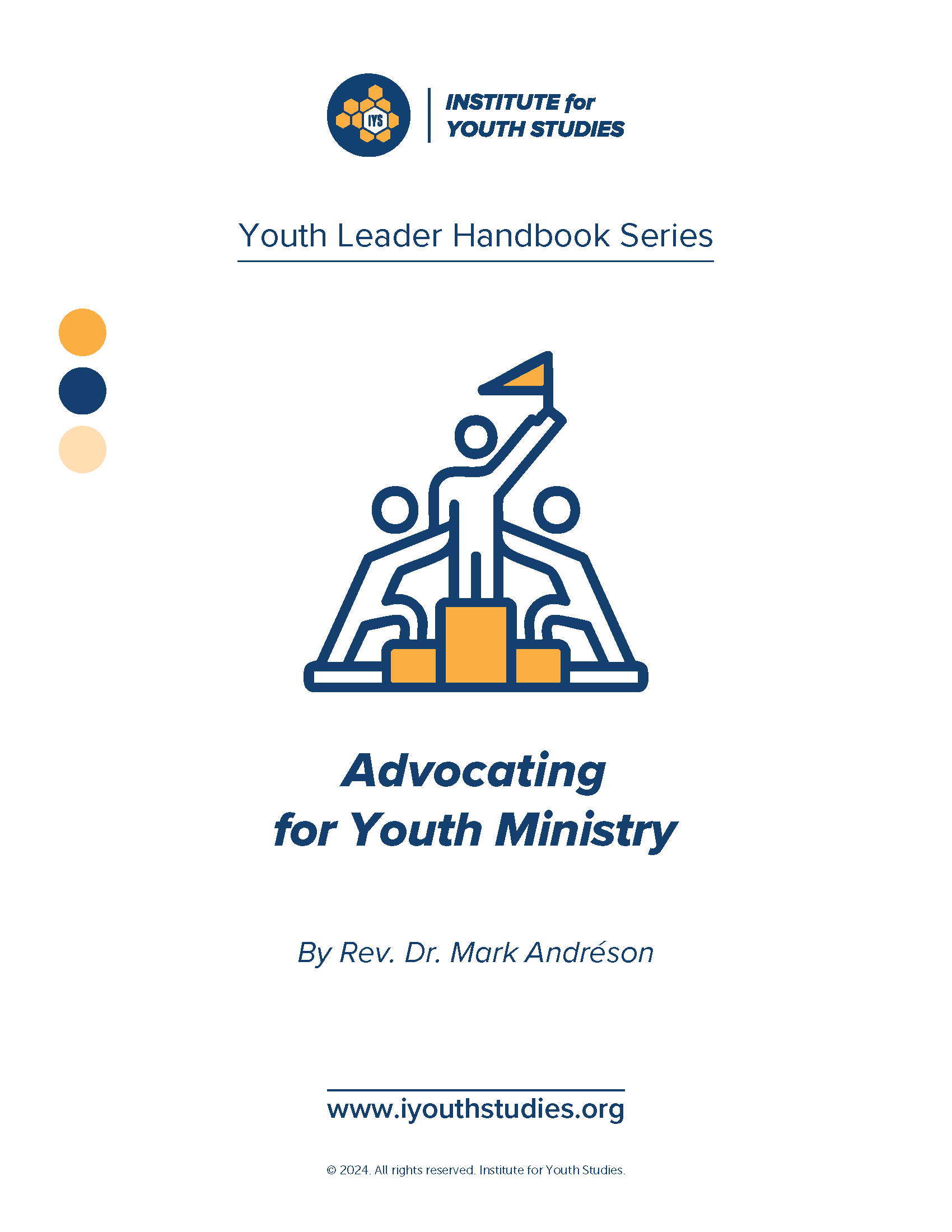 Advocating for Youth Ministry cover page