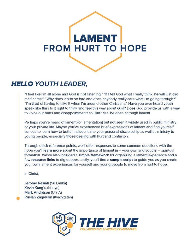 Lament: From Hurt to Hope eBook Cover