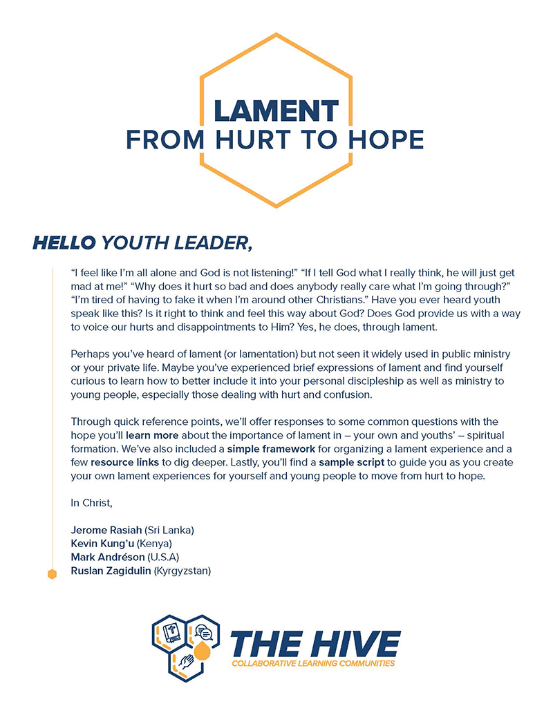 Lament: From Hurt to Hope eBook Cover