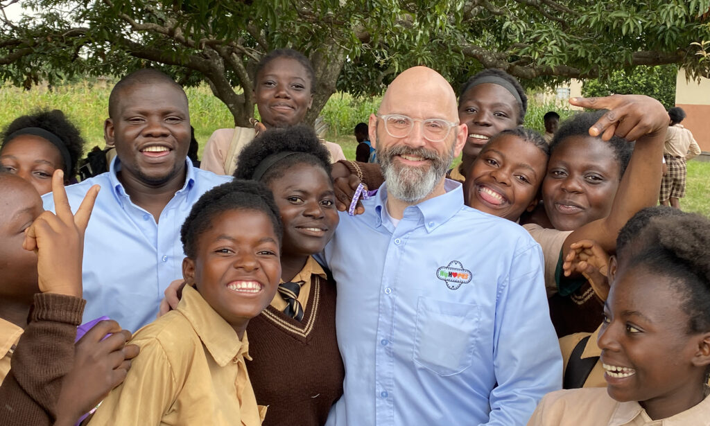 Mark and the HyHopes Youth in Zambia