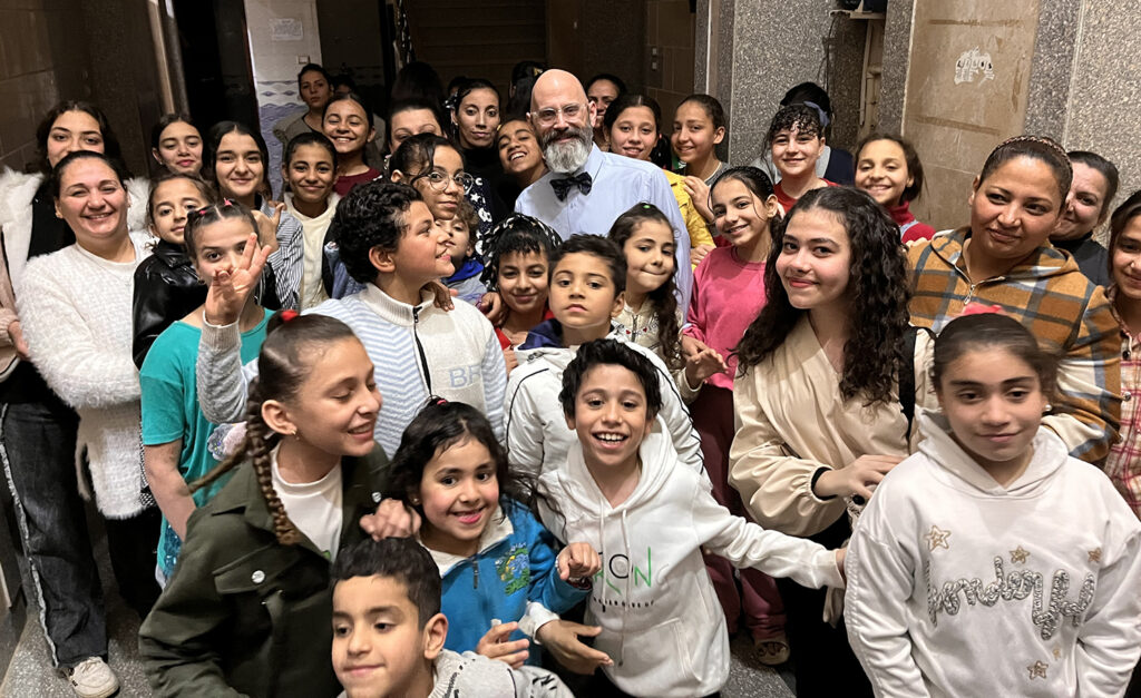 Mark and IYS Serving Youth in Egypt