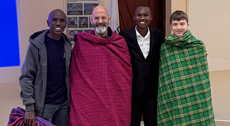 Mark & Jono with Kihu and Mark O. - Legacy Leaders Summit